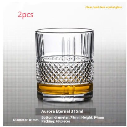 Whiskey Shot Crystal Set – Premium Thickened Glassware Collection