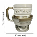 Start Your Engine Spark Plug Mug - Julia M LifeStyles