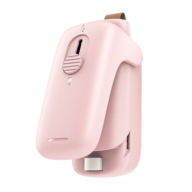 Portable Chip Bag Sealer Machine, With Cutter Handheld Heat Mini Chip Bag Sealer eprolo