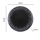 Japanese Tableware Net Red Ins High Level Sense Ceremony Steak Plate Home Light Luxury Breakfast Plate Western Plate