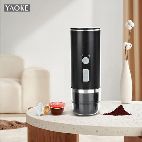 Portable fully automatic Italian espresso capsule coffee machine large and small capsule coffee powder universal