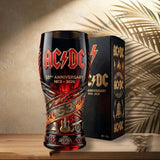 Colored glass bottle beer glass
