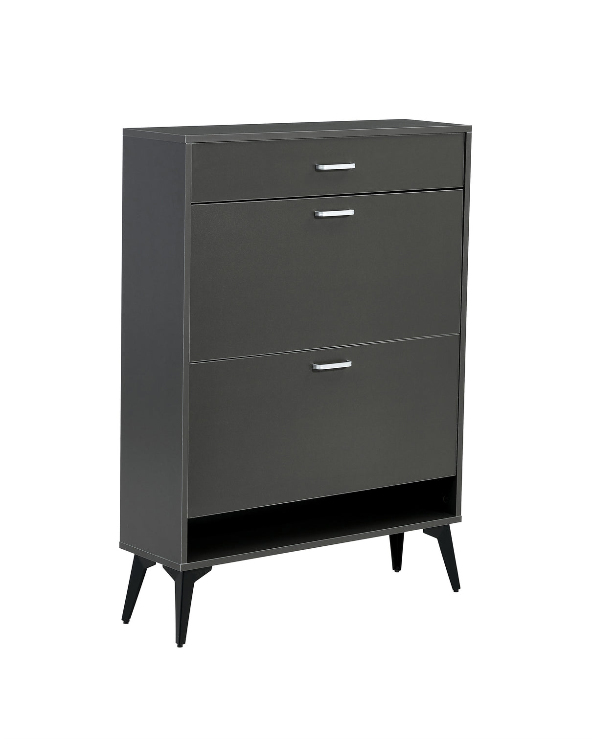 Shoe Cabinet , Shoe storage shelves, Grey - Julia M LifeStyles