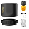 Electric Mason Jar Vacuum Sealer Kit Cordless Automatic Jar Sealer Kit for Food Storage and Fermentation with Mason Jar Lids
