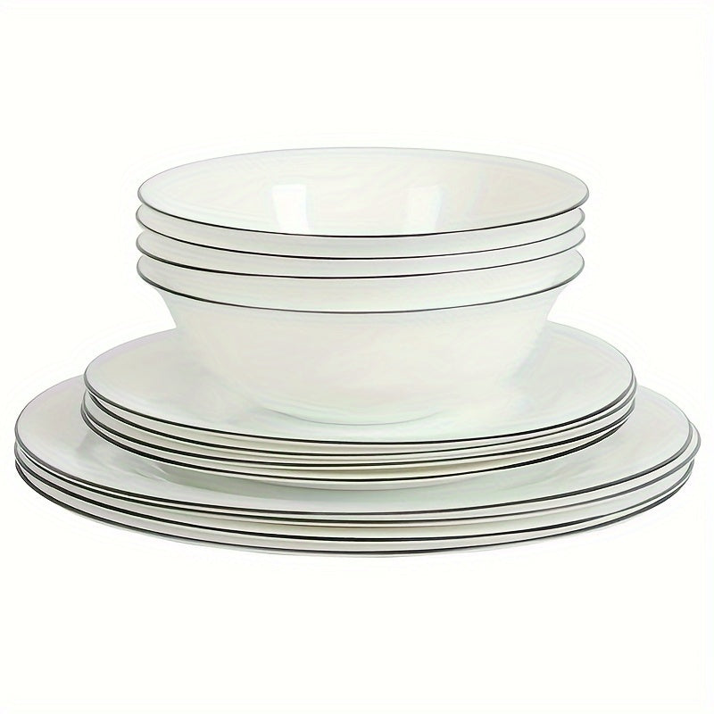 71-Piece Stainless Steel Cookware and Tableware Set
