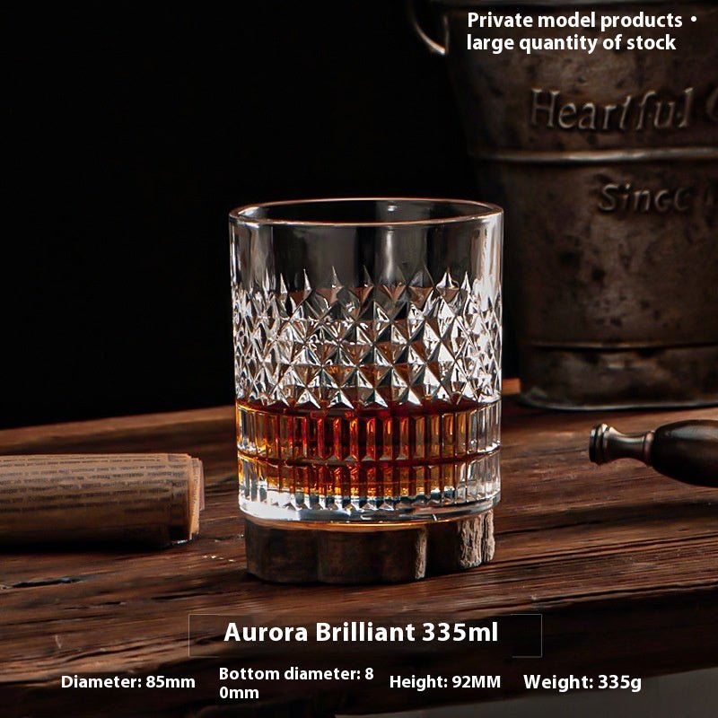 Whiskey Shot Crystal Set – Premium Thickened Glassware Collection