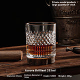 Whiskey Shot Crystal Set – Premium Thickened Glassware Collection
