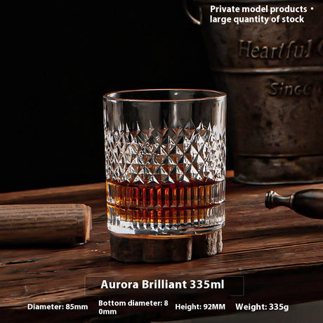 Whiskey Shot Crystal Set – Premium Thickened Glassware Collection