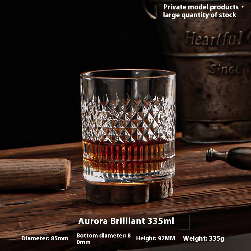 Whiskey Shot Crystal Set – Premium Thickened Glassware Collection