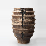 Wabi-Sabi Elegance: Vintage-Inspired Glazed Ceramic Vase