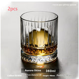 Whiskey Shot Crystal Set – Premium Thickened Glassware Collection