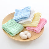 Six-layer Gauze Seersucker Square Towel Infant Small Tower