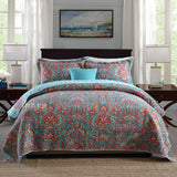 Pure Cotton Summer Cooling Duvet Airable Cover Bed Three-piece Set