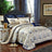 4/6/10Pcs Luxury Royal US Queen King size Bedding Set Stain Jacquard King/Queen Size Bed set Cotton Bed Spread Duvet Cover set - Julia M LifeStyles