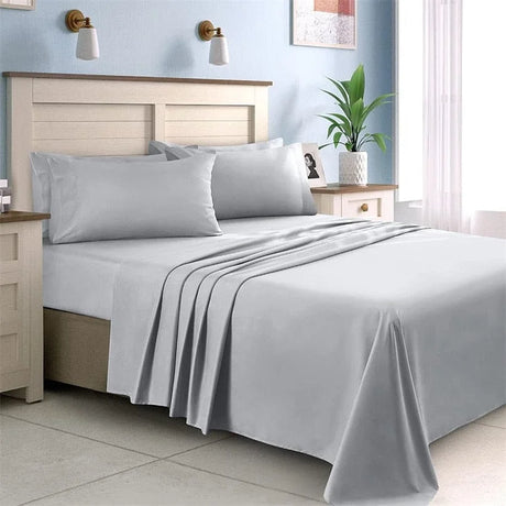 4-6 Pieces Luxury Bedding Sheet Set | Egyptian Cotton 1000 | Wrinkle, Stain, Fade Resistant 4-6 Pieces Luxury Bedding Sheet Set | Egyptian Cotton 1000 | Wrinkle, Stain, Fade Resistant 3256804492514991-01-Queen Size 4pcs bed sheets 118
