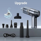 4-in-1 Wireless Car Vacuum Cleaner with Strong 10rpm Suction - Julia M LifeStyles