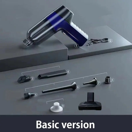 4-in-1 Wireless Car Vacuum Cleaner with Strong 10rpm Suction - Julia M LifeStyles