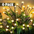 8 LED Solar Firefly Garden Lights - 4 Pack for Festive Outdoor Decor - Julia M LifeStyles