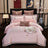 4-piece embroidered bedding set - Julia M LifeStyles