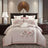 4-piece embroidered bedding set - Julia M LifeStyles
