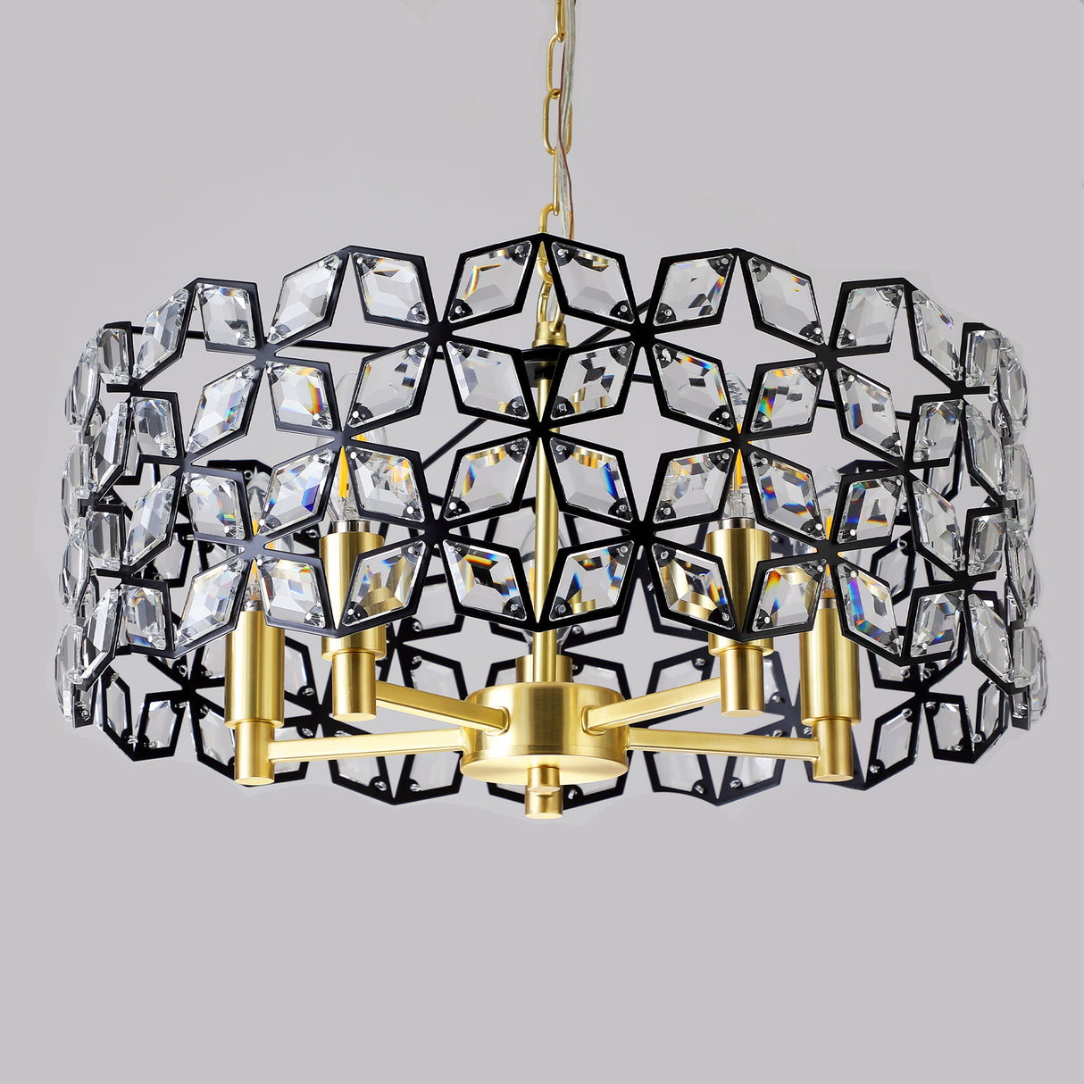 The Aurelia™ Crystal Chandelier – Statement Lighting for Refined Interiors