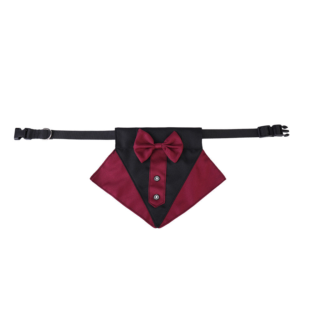 British Style Wedding/Holidays Dog Bibs & Triangle Scarves Julia M Home & Kitchen