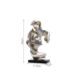 Abstract art couple decoration living room wine cabinet study decoration figure sculpture handicrafts