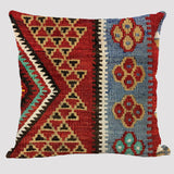 Bohemian Elegance: Linen Pillowcase in Ethnic Style