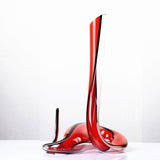 High-grade Crystal Snake-shaped Wine Decanter