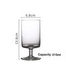 Elegant Light Straight Cocktail Glass – 315ml & 450ml Luxury Drinkware