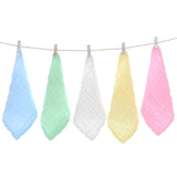 Six-layer Gauze Seersucker Square Towel Infant Small Tower