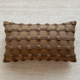 Maillard Brown Luxe Throw Pillow