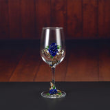 Household enamel crystal glass red wine glass goblet decanter