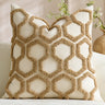 Luxury Honeycomb Tufted Cushion Cover – Textured Decorative Pillow Case