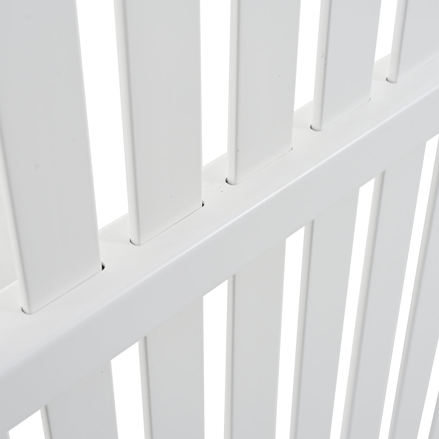 Privacy Screen Panels Kit Air Conditioner Trash Can Enclosure Vinyl white color - Julia M LifeStyles
