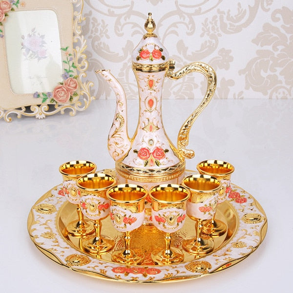 Rosaline Palace Decorative Wine Set