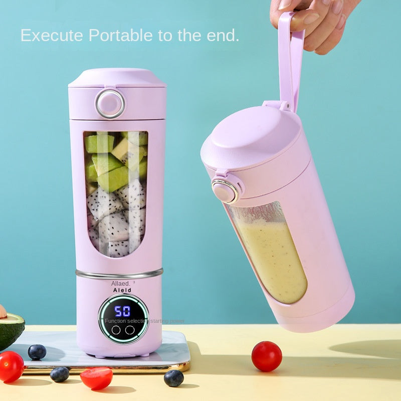 High-end juicer household crushed ice juicer cup USB charging portable juicer outdoor travel cup 12 dollars Julia M Home & Kitchen