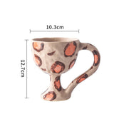 Miro Patterned Porcelain Goblet