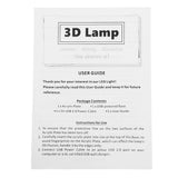 Creative Lotus Design Rechargable 3D Colorful Lotus Model LED Table Lamp with USB Desk Light Room Decoration