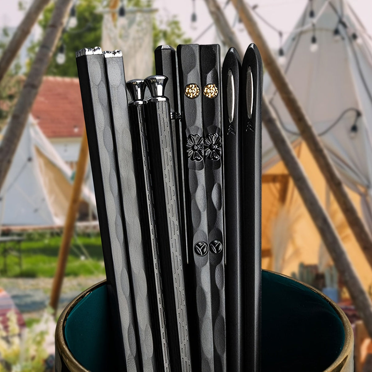 Japanese high-end chopsticks, one pair of household chopsticks per person, preferred as a gift, dishwasher safe, very suitable for Thanksgiving, Mother's Day, Father's Day, Grandparents' Day, and daily dining Julia M LifeStyles