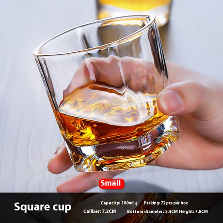 Whiskey Shot Crystal Set – Premium Thickened Glassware Collection