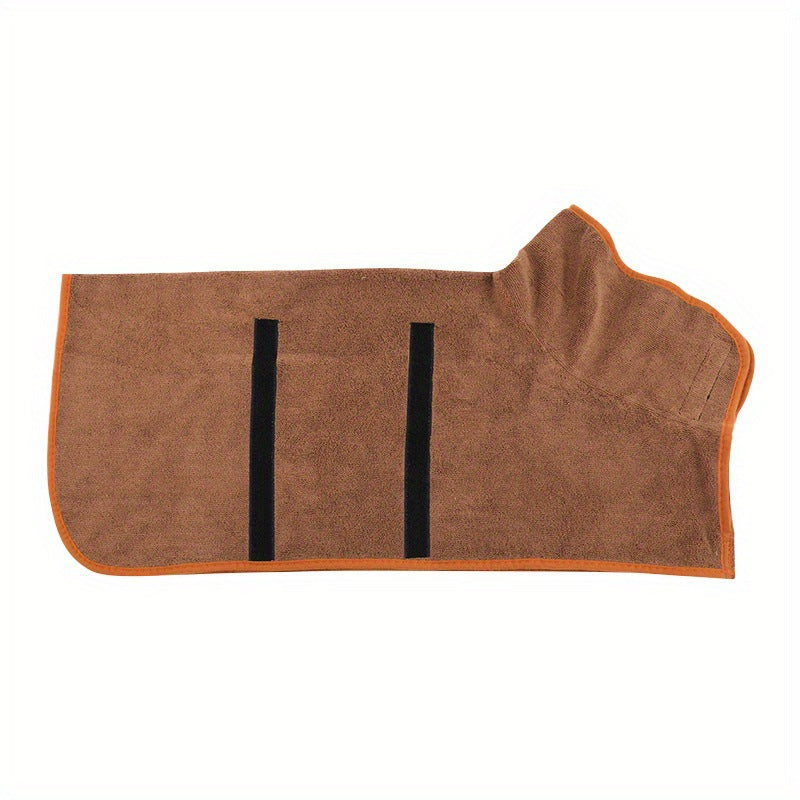 Premium Pet Drying Robe – Luxe Nylon Bath Towel for Dogs & Cats