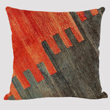 Bohemian Elegance: Linen Pillowcase in Ethnic Style