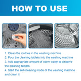 Washing Machine Cleaner, Washing Machine Tank Automatic Drum Liner Dirt Cleaning Sheet