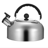 A 3L stainless - steel kettle for gas heating. It features a whistle and a comfortable handle, suitable for cooking and tea.