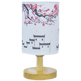 Literary desk lamp bedroom sleeping bedside lamp retro decoration residential dormitory LED night light