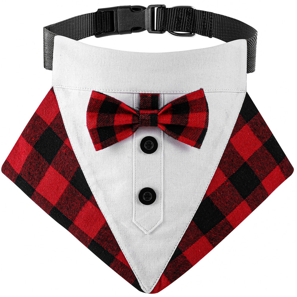 British Style Wedding/Holidays Dog Bibs & Triangle Scarves Julia M Home & Kitchen