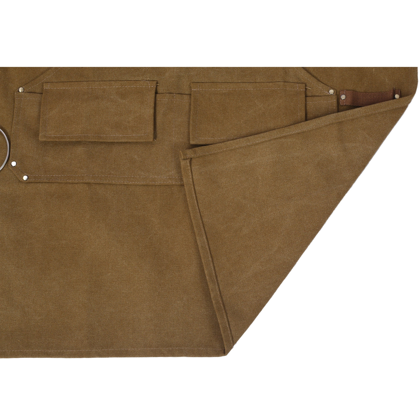 Long heavy-duty canvas tool apron, carpenter apron, carpenter 16 ounces, fully adjustable, no need for waxing eprolo