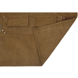 Long heavy-duty canvas tool apron, carpenter apron, carpenter 16 ounces, fully adjustable, no need for waxing