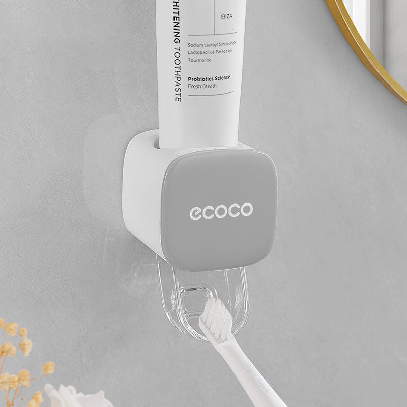Premium Wall-Mounted Automatic Toothpaste Dispenser with Dust-Proof Design